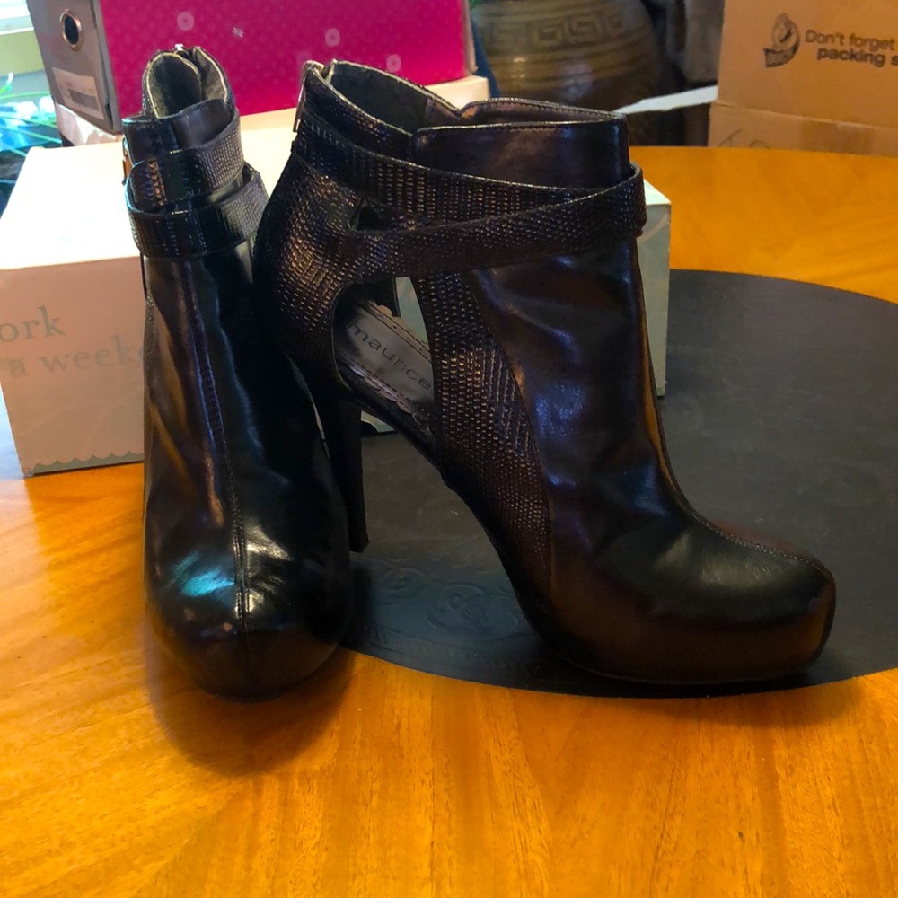 Maurices Haven mixed bootie 11 in original box